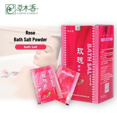 Silky Skin Foot Bath Salt Rose Floral Bath Salt Relaxing Moisturizing Sleep Aid