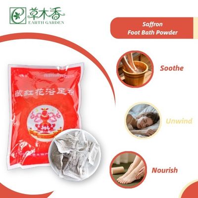 Royal Tradition Saffron Foot Bath Powder Healthy Circulation Herbal Foot Detox