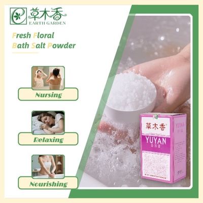 Milky Floral Foot Bath Sea Salt For Mind And Body Or Deep Relaxation